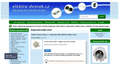 Desktop Screenshot of elektra-dvorak.cz